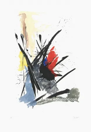 Etching And Aquatint Miotte - L'iroquois