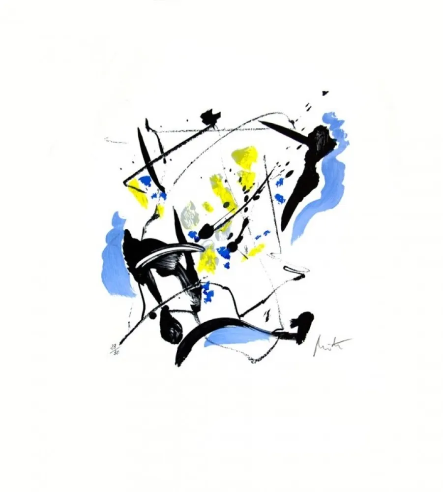 Lithograph Miotte - Mélopée 2