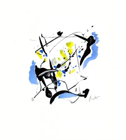 Lithograph Miotte - Mélopée 2