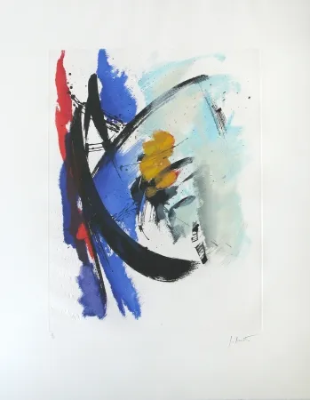 Engraving Miotte - Oblique Marine