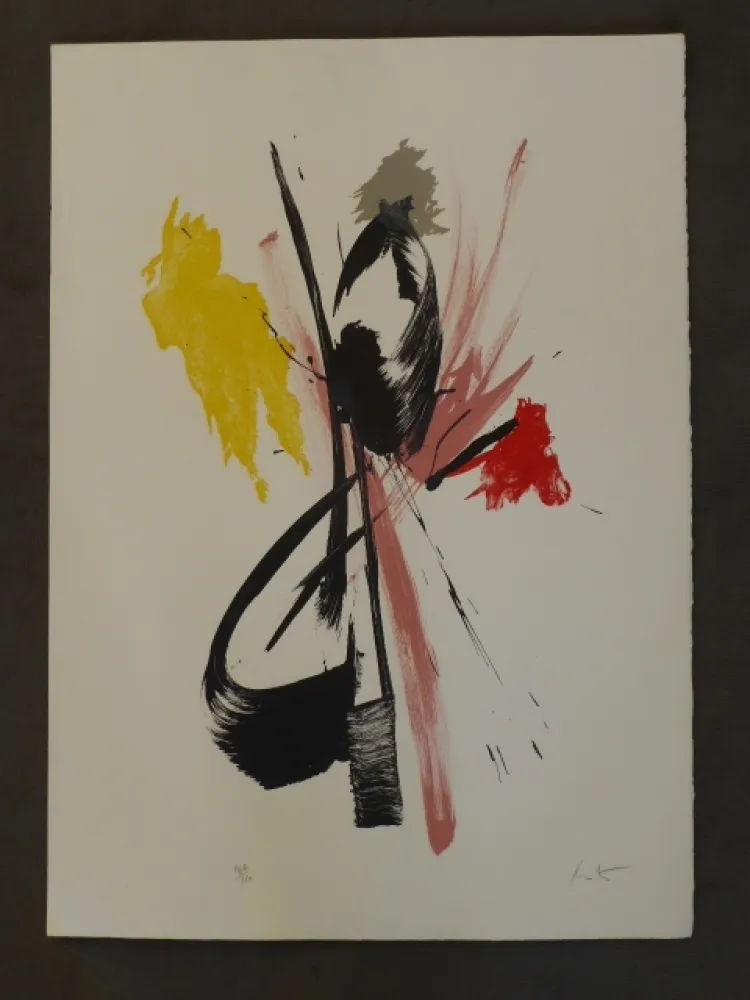 Lithograph Miotte - Sans titre 