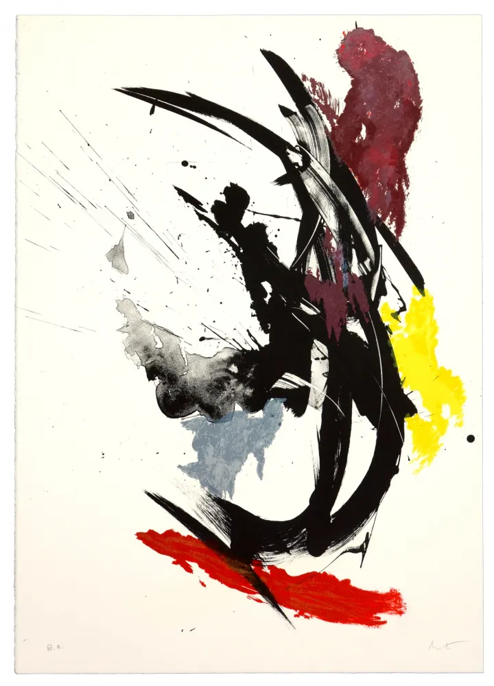 Lithograph Miotte - Sans titre