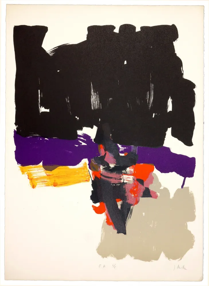 Lithograph Miotte - Sans titre