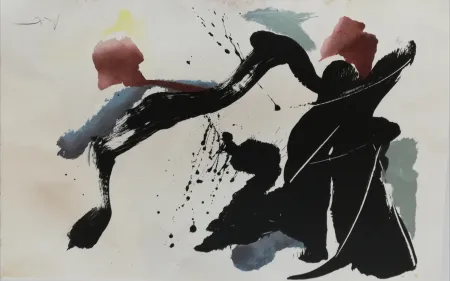 Lithograph Miotte - Univers