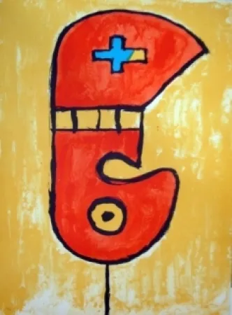 Lithograph Mira - Sans titre