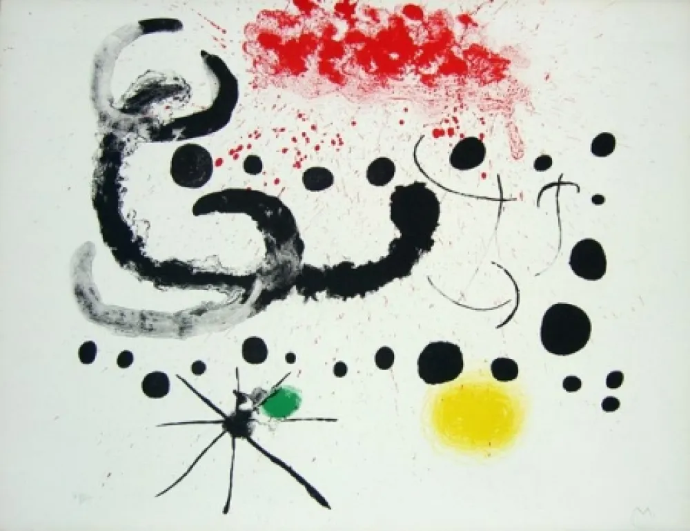 Lithograph Miró - ÁLBUM 19
