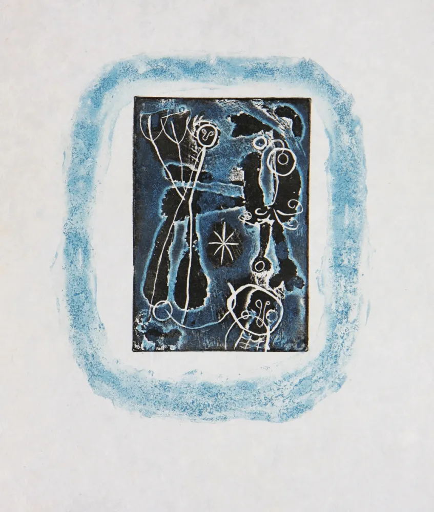 Etching Miró - Anti-Platon (D. 316)