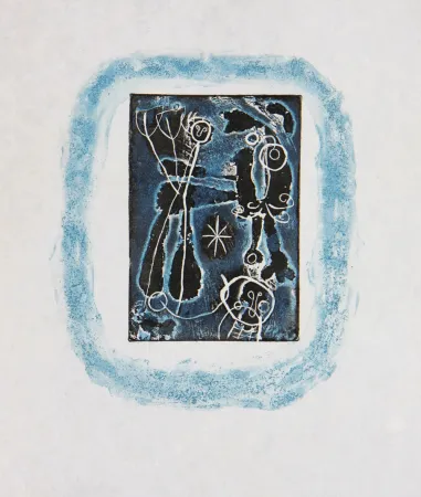 Etching Miró - Anti-Platon (D. 316)