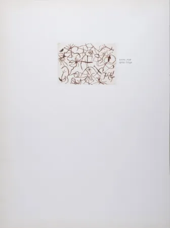 Etching Miró - Astres et Danseurs