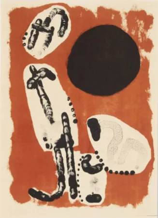 Lithograph Miró - Astrologie I