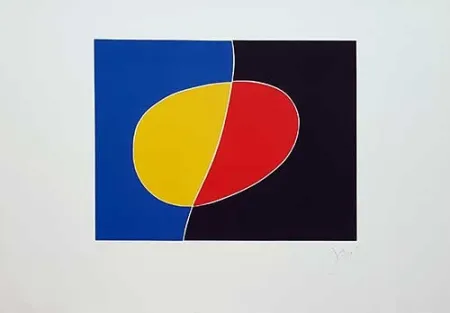 Etching Miró - Cantic del Sol