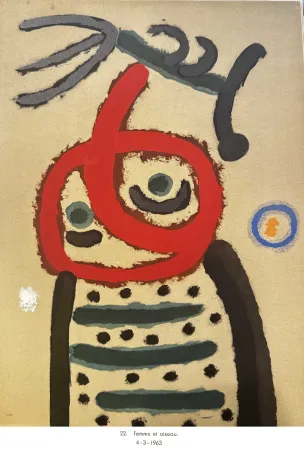 Lithograph Miró - 