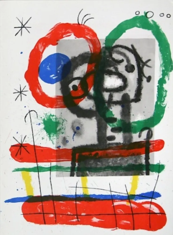 Lithograph Miró - Cartons pg.13