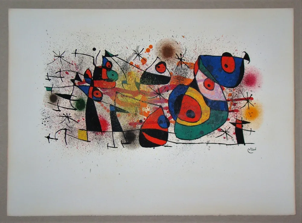 Lithograph Miró - Céramiques