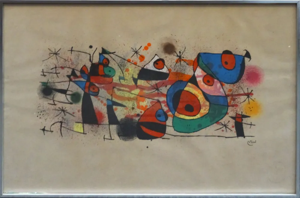 Lithograph Miró - Céramiques