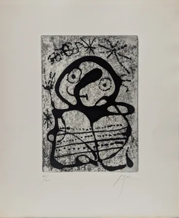 Engraving Miró - Constellations 