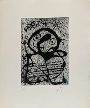 Lithograph Miró - Constellations 