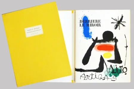 Illustrated Book Miró - Derrière le miroir 139 140