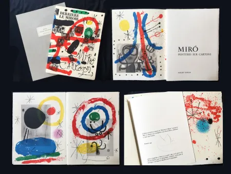Illustrated Book Miró - DERRIÈRE LE MIROIR N° 151-152. MIRO, CARTONS. Mai 1965. DE LUXE SIGNÉ (1965)