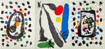 Lithograph Miró - Dibujos y Litografias From Papeles de Son Armadans in the Collection of Juan de Juanes 