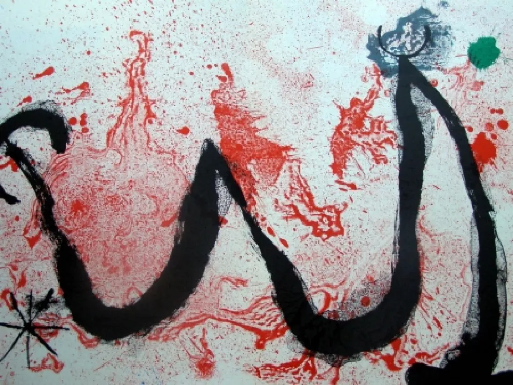 Lithograph Miró - DLM 139-140