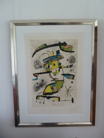 Lithograph Miró - El Dancaire 