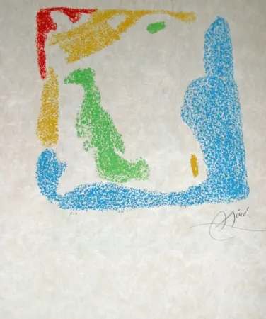 Lithograph Miró - Essences de la terra