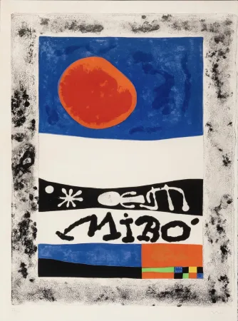 Lithograph Miró - Exposition d'oeuvres recentes