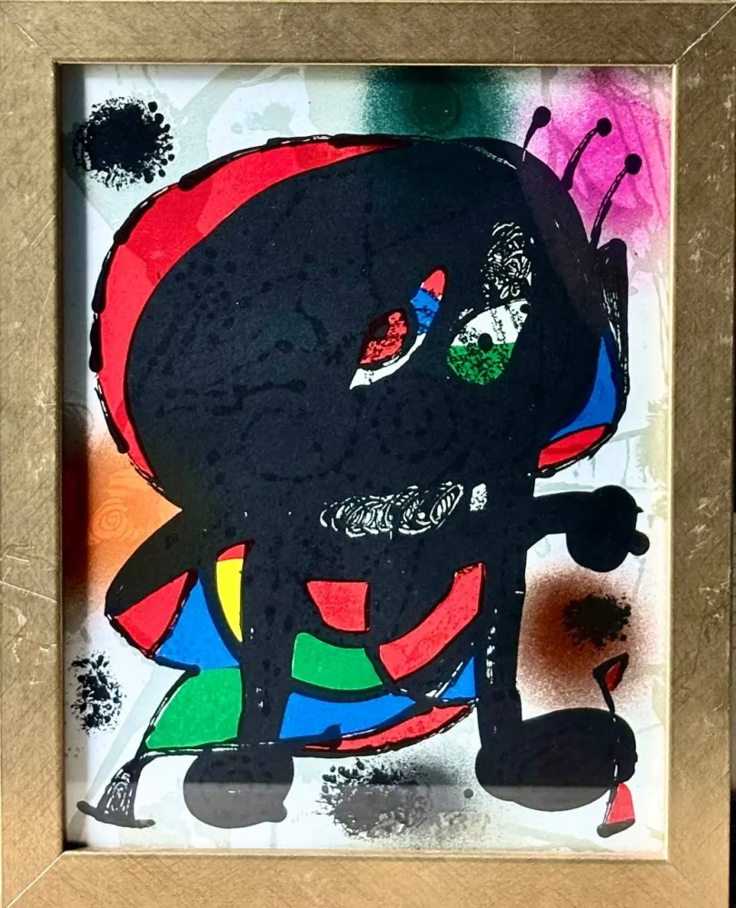 Lithograph Miró - Figure 1115