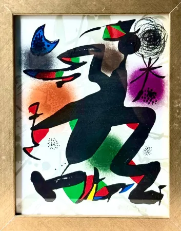 Lithograph Miró - Figure 1116