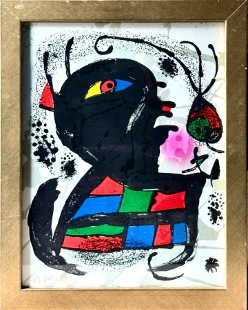 Lithograph Miró - Figure 1117