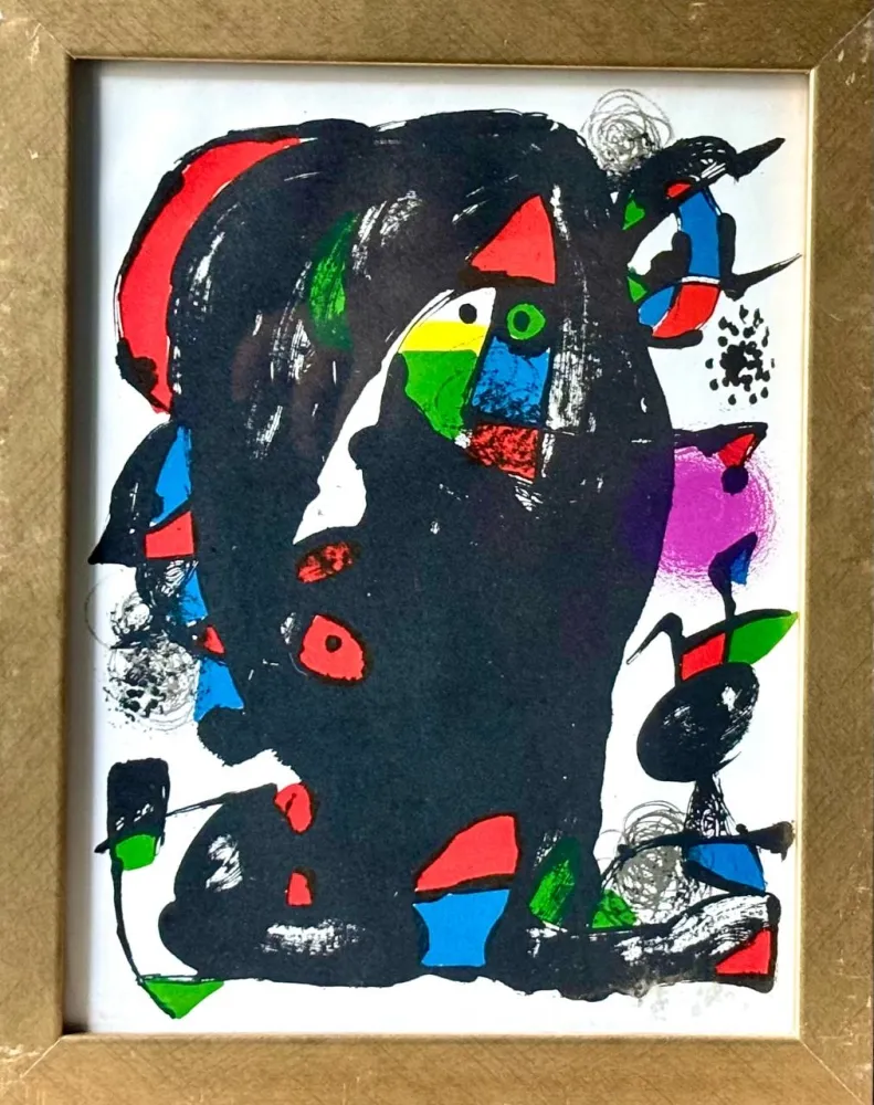 Lithograph Miró - Figure 1259
