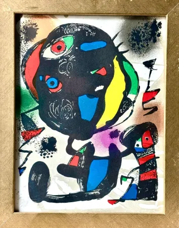 Lithograph Miró - Figure 1260