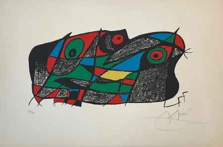 Lithograph Miró - Fotoscop 