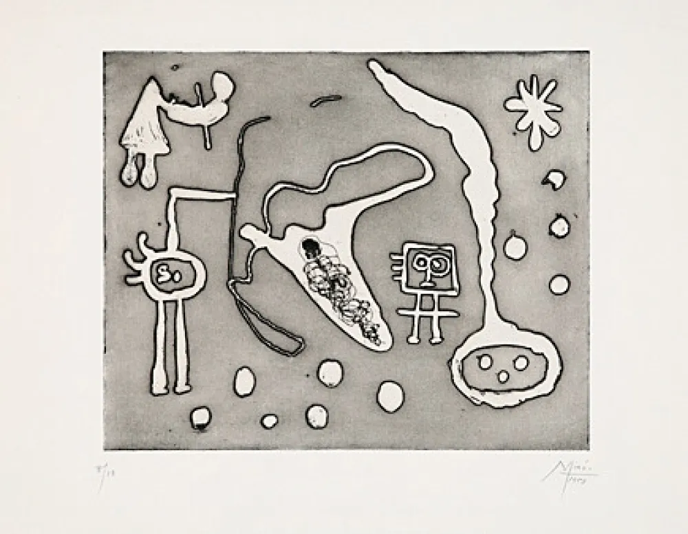 Etching And Aquatint Miró - From 