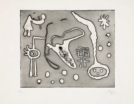 Etching And Aquatint Miró - From 