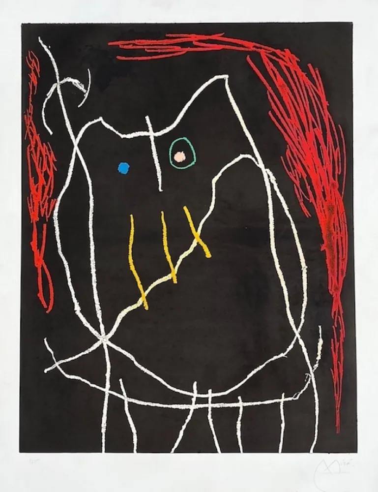 Engraving Miró - Grand Duke II