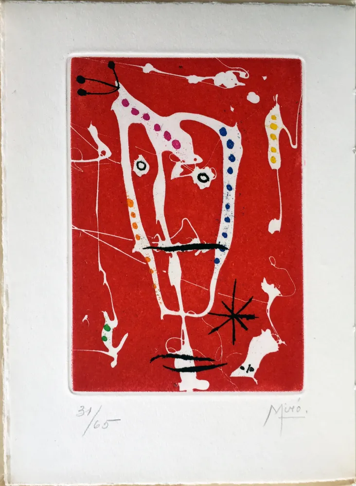 Illustrated Book Miró - Jacques Dupin : LES BRISANTS (1958).