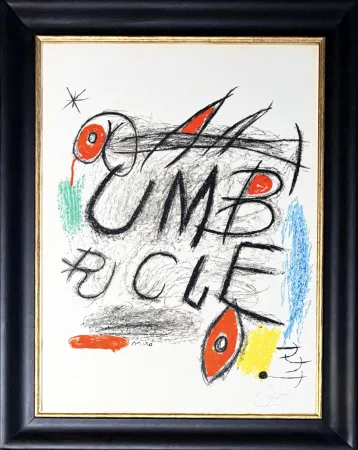 Lithograph Miró - Joan Miró (1893–1983) - Affiche pour le film 