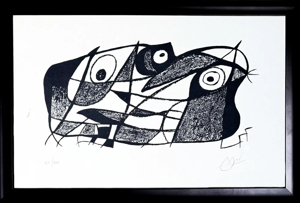 Lithograph Miró - Joan Miró (1893–1983) - FOTOSCOP - Lithograph on Guarro paper - 1974