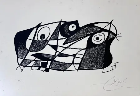 Lithograph Miró - Joan Miró. Fotoscop 