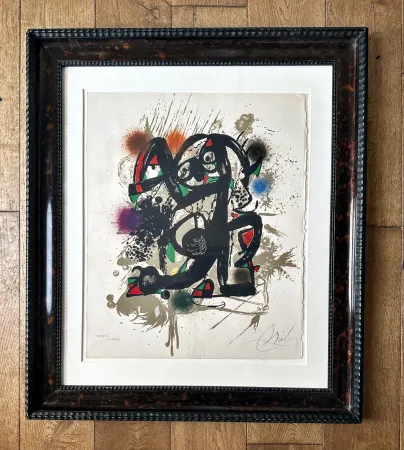 Lithograph Miró - Joan Miro Lithographs III / Maeght 1118 