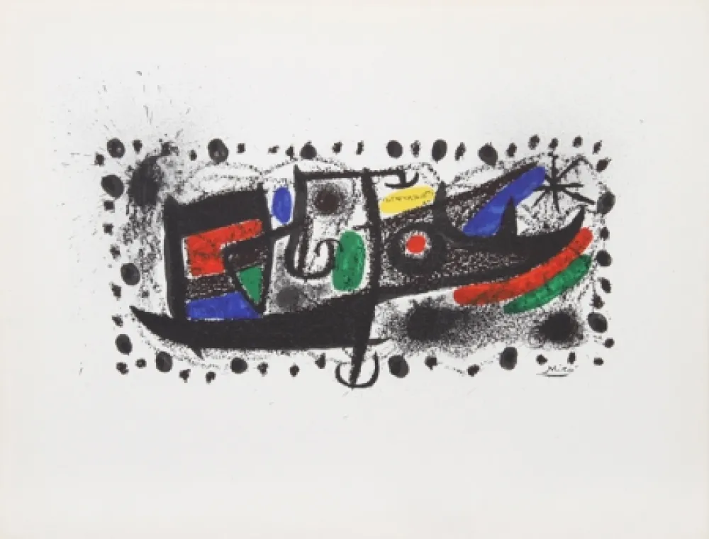 Lithograph Miró - Joan Miro und Katalonien
