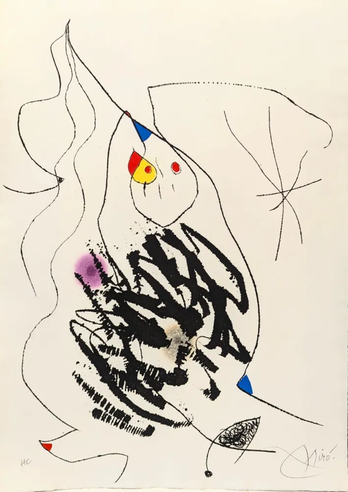 Etching And Aquatint Miró - Journal d'un graveur I 