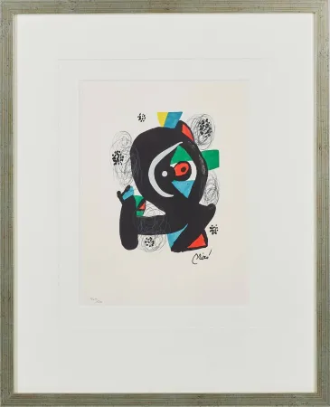 Lithograph Miró - La Mélodie Acide, Planche I