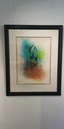 Etching And Aquatint Miró -  La Rainette 