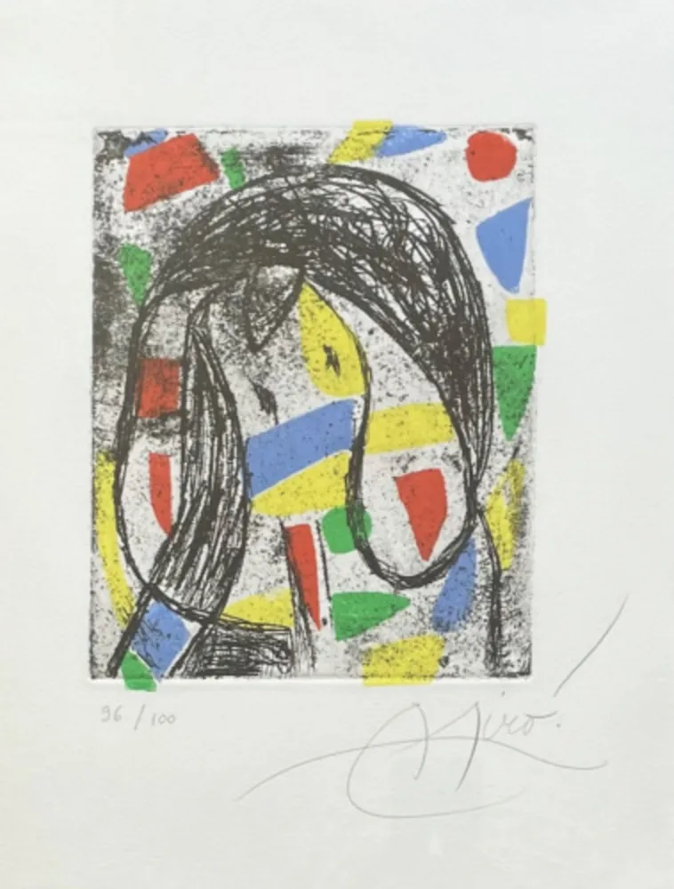 Etching Miró - La Revolte des Caracteres