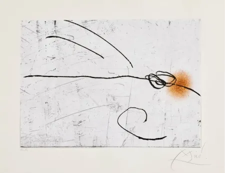 Etching And Aquatint Miró - Lapidari