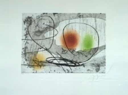 Etching And Aquatint Miró - Lapidari, Balays