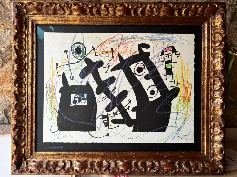 No Technical Miró - Le lezard aux plumes d´or